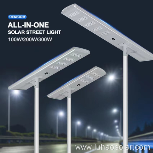 30w All In One Solar Street Light